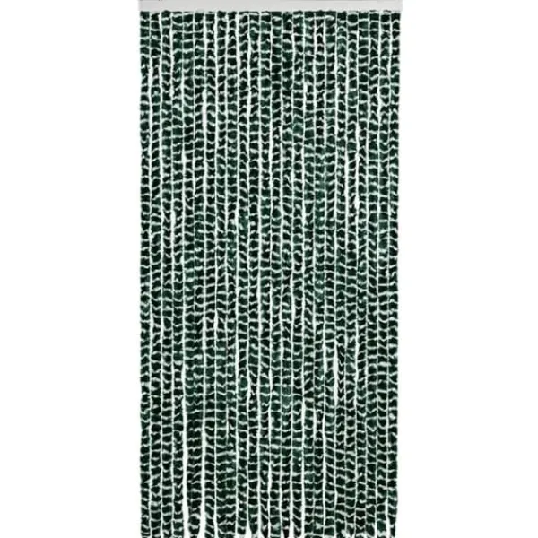 Insektmiddel & Dyreafvisende Middel^Insektsdraperi i chenille - Skydd mot insekter | Färg: Grön/Vit | Storlek: 100x220 cm