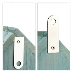 New Insektshotel, 40x27,5x7 cm, Grøn eller Orange, Træ Til Fugle & Småvildt