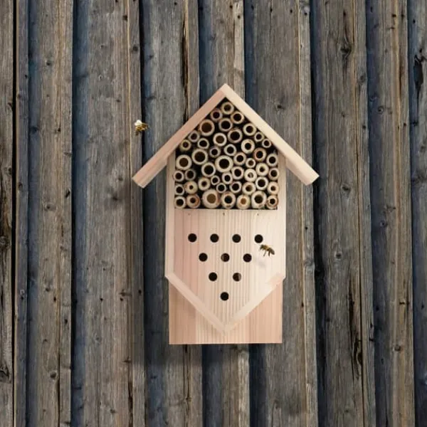 Til Fugle & Småvildt^Insektshotel, 27x19x12,5 cm, Natur