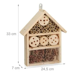 Sale Insektshotel, 33x24,5x7 cm, Natur Til Fugle & Småvildt