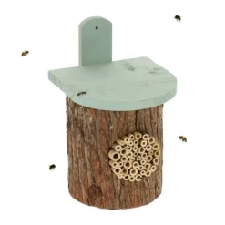 Insektshotel, 26,5x17x19 cm, Naturtræ Til Fugle & Småvildt