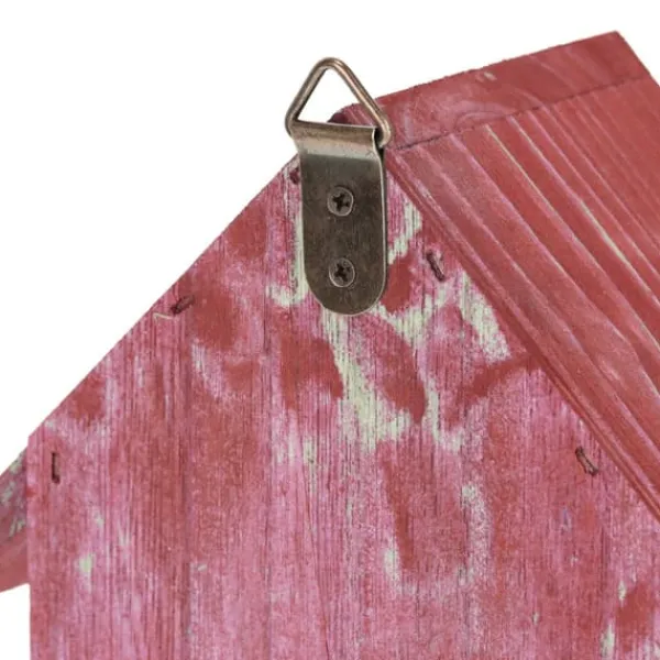 Til Fugle & Småvildt^Insektshotel, 20x17x8,5 cm, Rød