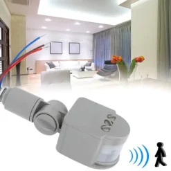 Best Intelligent infrarød menneskekropsbevægelsessensor LED-lyssensor 85-265V Bevægelsesdetektorer