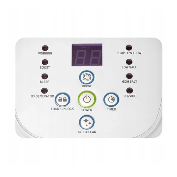 Discount Intex - Saltvandssystem 26670GS & Svømmebassin Salt 100 kg Pool- & Spatilbehør