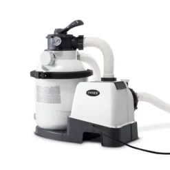 Clearance Intex - Sandfilterpumpe 5700 L/u & Filterzand 100 kg &WAYS Scruborstel Pool- & Spatilbehør