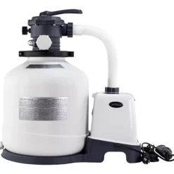 Clearance Intex - Sandfilterpumpe 3500 L/u & Filterzand 100 kg Pool- & Spatilbehør