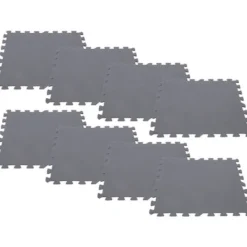 New INTEX - swimmingpoolfliser - puslespilsmåtte - 50x50 cm - 8 stykker - grå Pool- & Spatilbehør