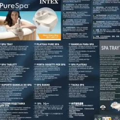 Pool- & Spatilbehør^INTEX aftagelig kopholder til spabad