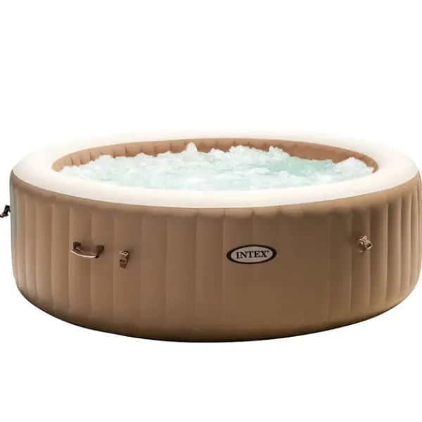 Hot INTEX boblebad med massagefunktion PureSpa 216x71 cm 6 pers. rund Spa & Udendørsbad