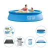 Best Intex Easy Set Rund 244x61 cm - Pool plus tilbehør Pooler