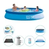 Discount Intex Easy Set Rund 366x76 cm - Pool plus tilbehør Pooler