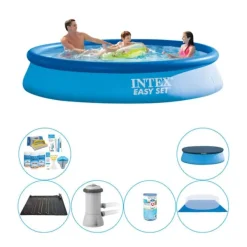 Discount Intex Easy Set Rund 366x76 cm - Pool plus tilbehør Pooler