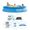 Pooler^Intex Easy Set Rund 305x61 cm - 6 stk - Pool plus tilbehør
