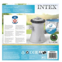 Pool- & Spatilbehør^INTEX filterpumpe 1250 l/t. 28602GS