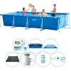 Pooler^Intex Frame Pool Deal Deluxe Pool - 450x220x84 cm