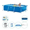 Hot Intex Frame Pool rektangulær swimmingpool - 260 x 160 x 65 cm - Komplet pakke Pooler