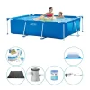 Outlet Intex Frame Pool Rektangulær 220x150x60 cm - 7 styk - Pool Deal Pooler