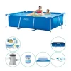 Pooler^Intex Frame Pool Svømmebassin - 220 x 150 x 60 cm - Med tilbehør