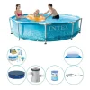 Pooler^Intex Metalramme Rund Strand 305x76 cm - Pool med tilbehør