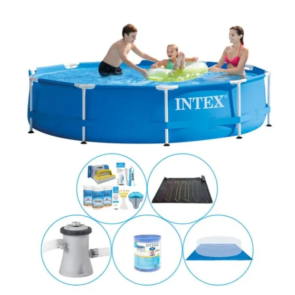 Hot Intex Metalramme Rund 305x76 cm - 6 stk - Pool plus tilbehør Pooler