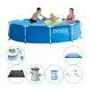 Sale Intex Metalramme Rund 305x76 cm - 7 stk - Poolsæt Pooler