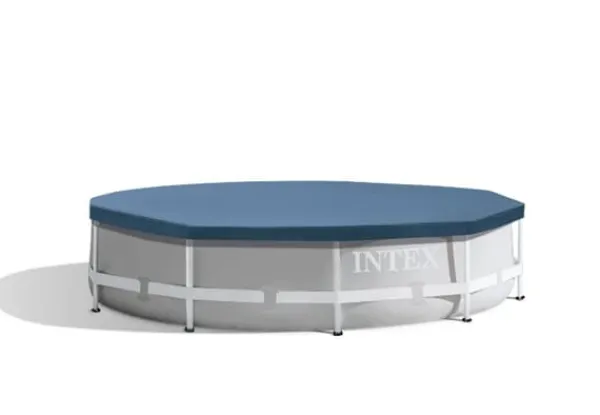 Pool- & Spatilbehør^Intex Pooloverdækning med ramme 305 cm #28030