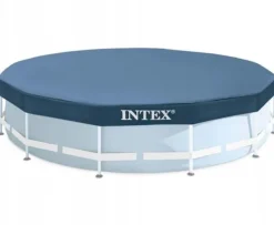 Pool- & Spatilbehør^Intex Pooloverdækning med ramme 305 cm #28030