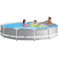 Pooler^INTEX Prism Frame Premium poolsæt 366x76 cm