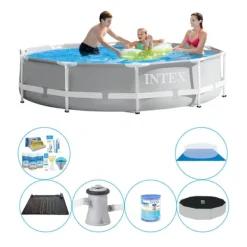 Pooler^Intex Prisme Ramme Rund 305x76 cm - Smart Pool Deal