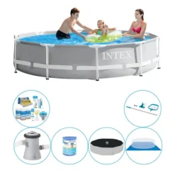 Pooler^Intex Prisme Stel Rund 305x76 cm - Pool kombi tilbud