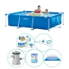 Online Intex ramme pool rektangulært 220x150x60 cm - 6 stk - Pool combo tilbud Pooler