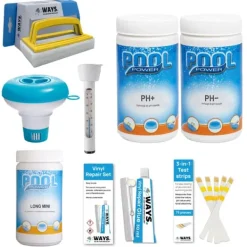 Best Intex Round Frame Swimming Pool - 305 x 76 cm - Blå - Inklusive Tilbehør CB15 Pooler