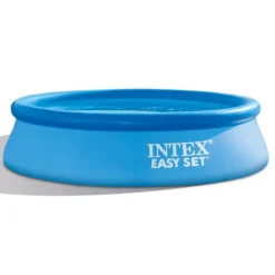 Hot Intex rund oppustelig let sæt swimmingpool - 305 x 76 cm - Blå - Inkluderet tilbehør CB77 Pooler
