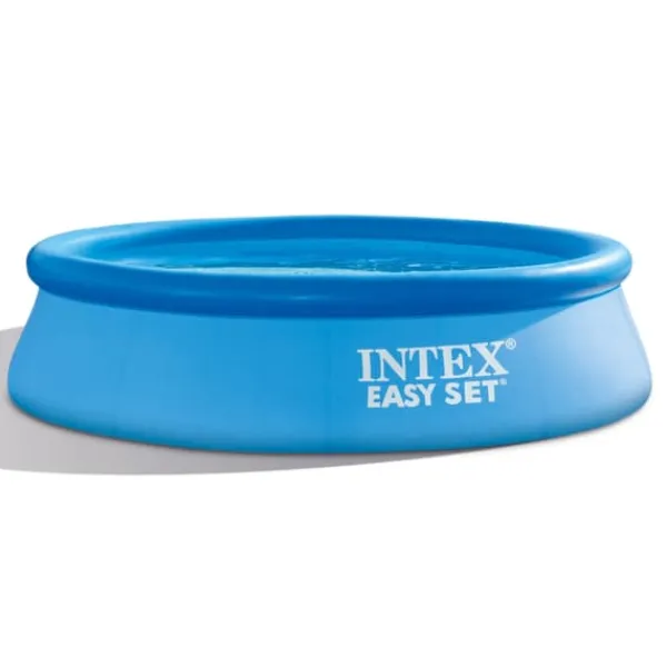 Hot Intex rund oppustelig let sæt swimmingpool - 305 x 76 cm - Blå - Inkluderet tilbehør CB77 Pooler