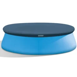 Discount Intex rund oppustelig let sæt swimmingpool - 244 x 61 cm - blå - inkluderet tilbehør A395 Pooler
