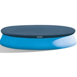Pooler^Intex rund oppustelig let sæt swimmingpool - 366 x 76 cm - Blå - Inkluderet tilbehør CB59