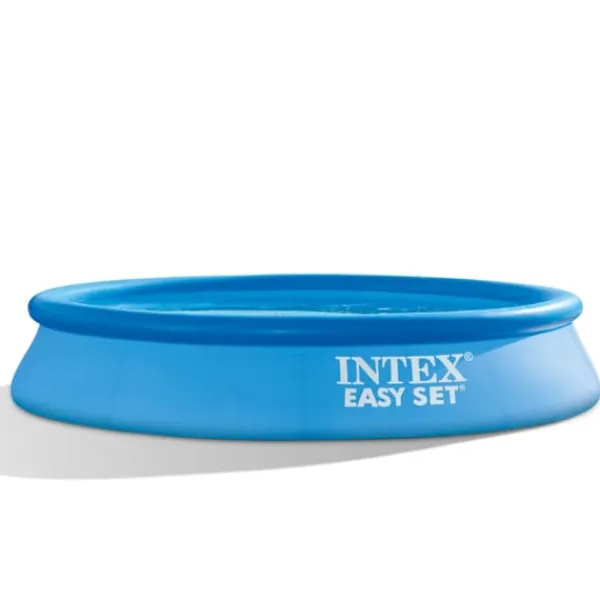 Discount Intex rund oppustelig let sæt swimmingpool - 305 x 61 cm - Blå - Inklusive Tilbehør CB86 Pooler