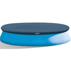 Best Intex rund oppustelig let sæt swimmingpool - 396 x 84 cm - Blå - Inkluderet tilbehør CB64 Pooler