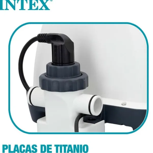 Pool- & Spatilbehør^Intex Saltchlorinator Til Pools Op Til 17 M³ Hvid
