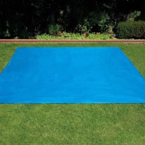Pool- & Spatilbehør^INTEX Selvbærende Poolmåtte - 472 x 472 cm - Tykkelse 0,13 mm - Blå