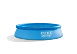 Pooler^Intex Svømmebassin - Nemt Sæt - 244 x 61 cm - Inklusiv solsejl