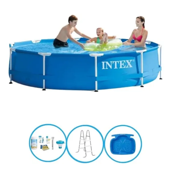 Pooler^Intex Svømmebassin Metalramme 305x76 cm - Svømmebassin Deal