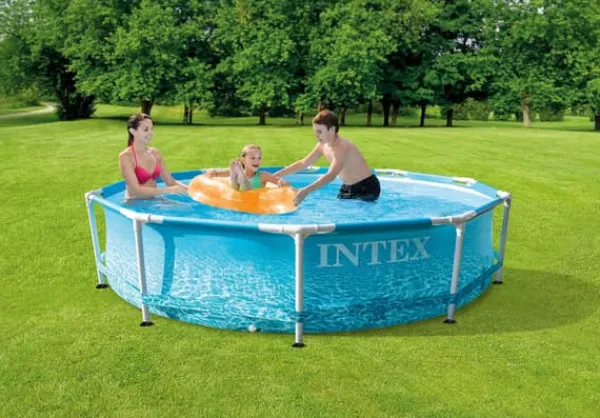 Pooler^Intex Svømmebassin Metalramme 305x76 cm - Svømmebassinpakke