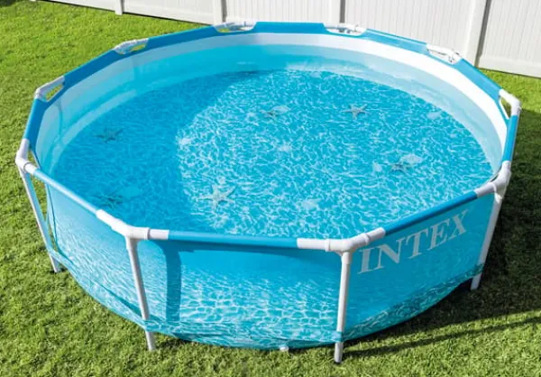 Pooler^Intex Svømmebassin Metalramme 305x76 cm - Svømmebassinpakke