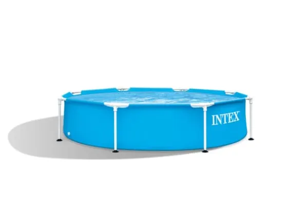 New Intex Svømmebassin Metalramme 305x76 cm - Svømmebassinsæt Pooler