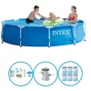 Intex Svømmebassin Metalramme - Svømmebassinbundt - 305x76 cm Pooler