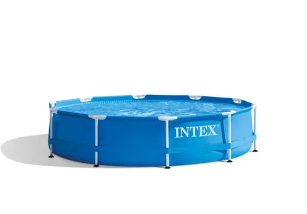 Intex Svømmebassin Metalramme - Svømmebassinbundt - 305x76 cm Pooler