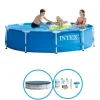 Online Intex Svømmebassin Metalramme 305x76 cm - Svømmebassinpakke Pooler