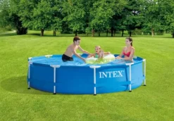 Online Intex Svømmebassin Metalramme 305x76 cm - Svømmebassinpakke Pooler