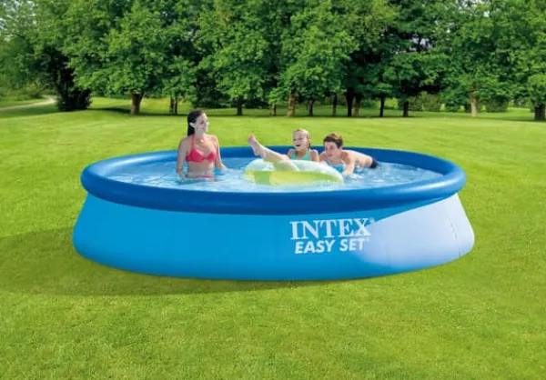 New Intex Svømmebassin Nem Sæt 396x84 cm - Svømmebassinpakke Pooler